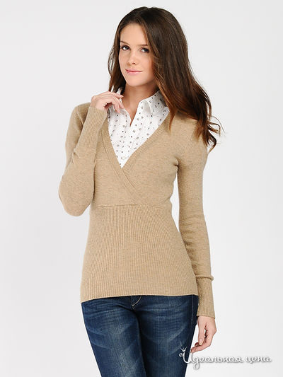 Джемпер A'more, цвет бежевый