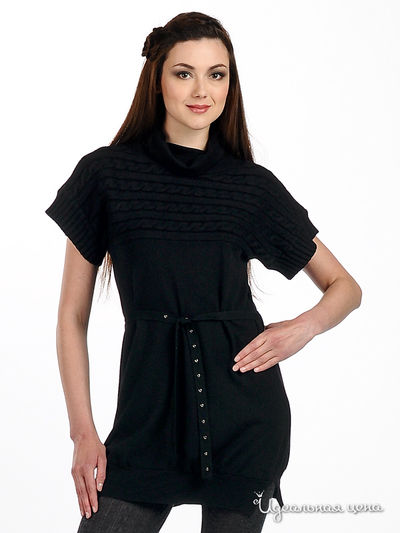 Платье A'more, цвет черный