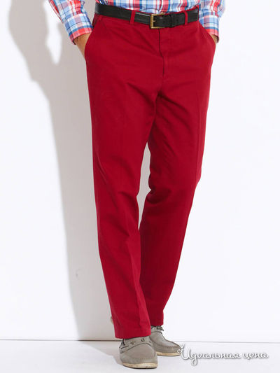 Брюки Savile Row, цвет красный