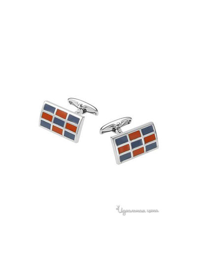 Запонки Savile Row, цвет синий, красный