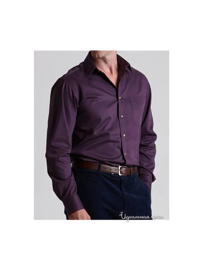 Рубашка Savile Row, цвет фиолетовый