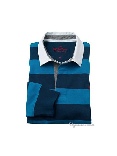 Рубашка Savile Row, цвет темно-синий, синий, полоска