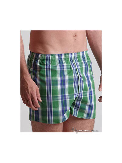 Трусы Savile Row, цвет зелёный, синий