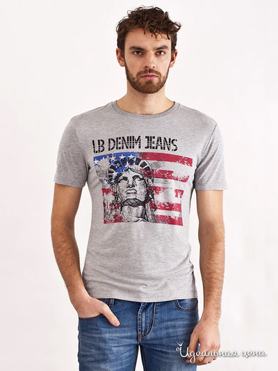 Футболка Liberavita, цвет серый