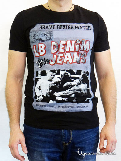 Футболка Liberavita, цвет чёрный