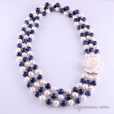 Колье Migura, цвет белый, синий