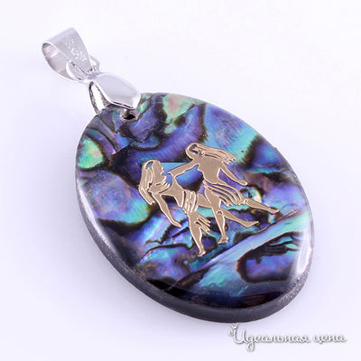 Кулон Эсмеральда, цвет мультиколор