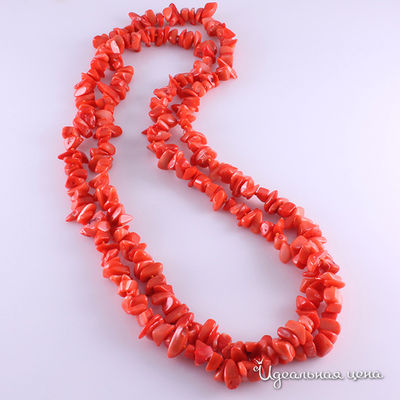 Бусы Migura, цвет оранжевый