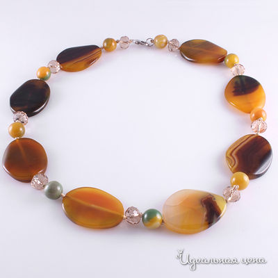 Бусы Migura, цвет Коричневый