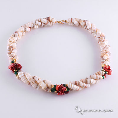 Колье Migura, цвет белый/красный