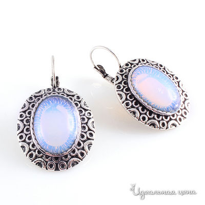 Серьга Migura, цвет голубой