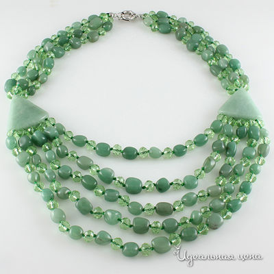 Колье Migura, цвет цвет зеленый