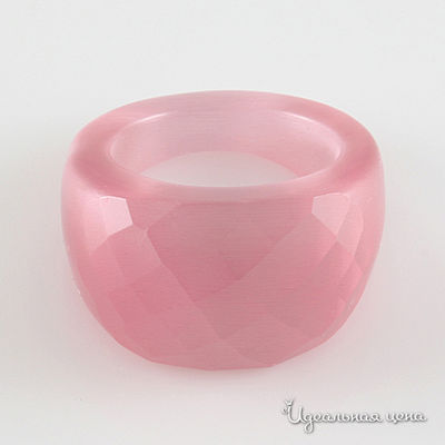 Кольцо Migura, цвет розовый