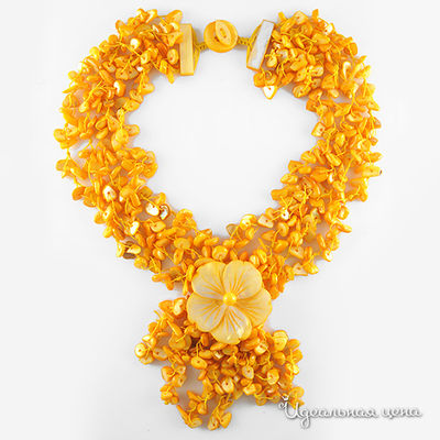 Колье Migura, цвет желтый