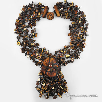 Колье Migura, цвет Коричневый