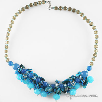 Колье Migura, цвет голубой