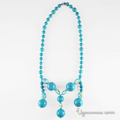 Колье Migura, цвет голубой