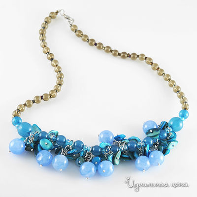 Колье Migura, цвет голубой