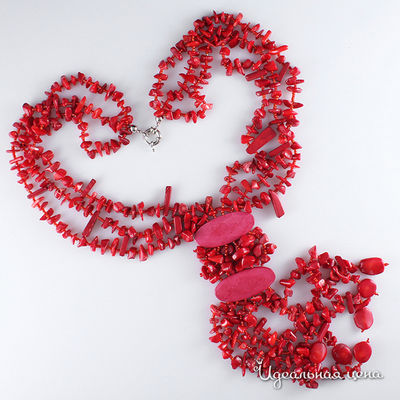 Колье Migura, цвет Красный