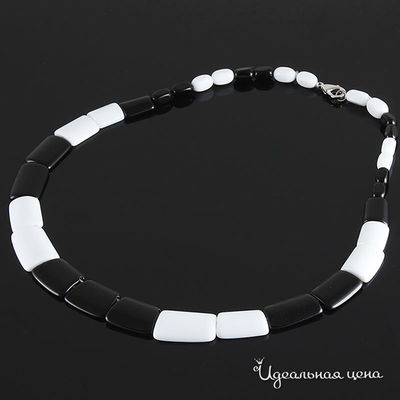 Колье Migura, цвет черный, белый