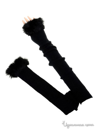 Перчатки Dispacci, цвет черный