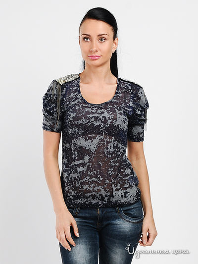 Топ Carling, цвет синий