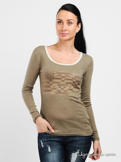 Лонгслив Carling, цвет хаки