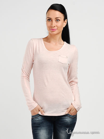 Пуловер Carling, цвет коралловый