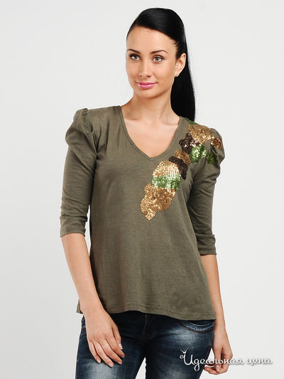 Лонгслив Carling, цвет хаки