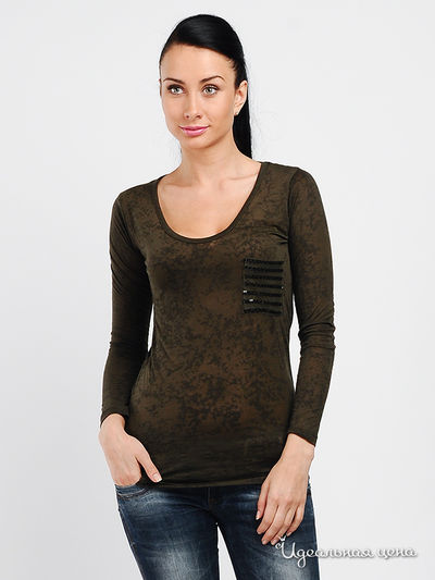 Лонгслив Carling, цвет хаки