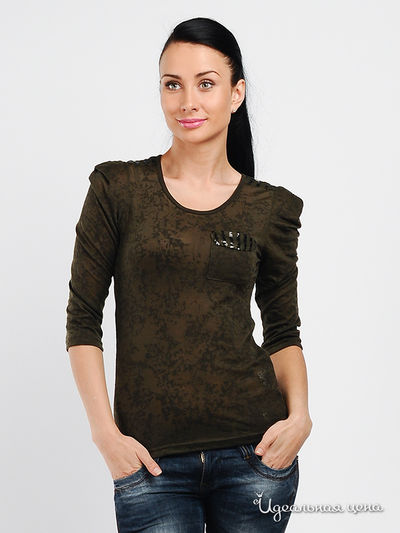 Лонгслив Carling, цвет хаки