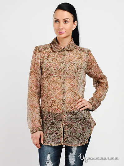 Блуза Carling, цвет бежевая