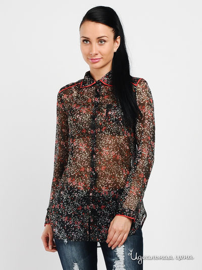 Блуза Carling, цвет чёрная