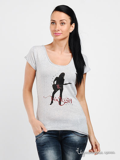 Футболка Carling, цвет серая