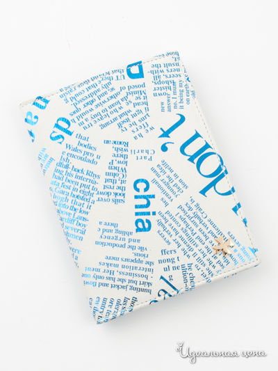 Обложка для документов Vasheron, цвет синяя, белая