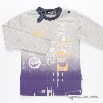 Футболка с длинным рукавом Gess, цвет серый