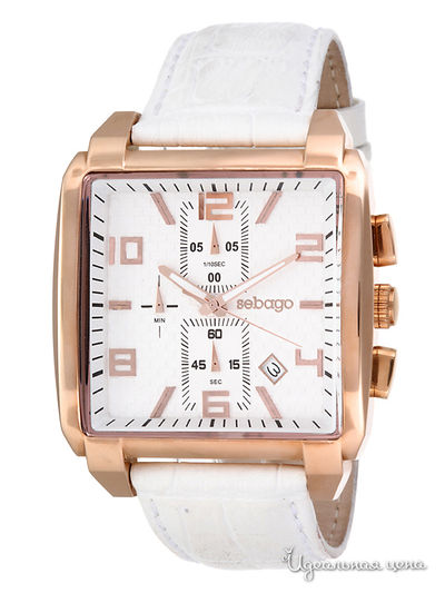 Часы Sebago, цвет золотой / серебряный