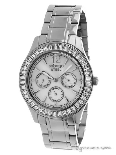 Часы Sebago, цвет серебряный