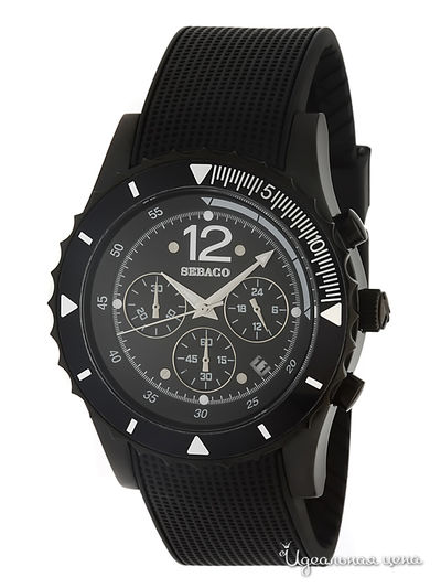 Часы Sebago, цвет черный