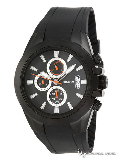 Часы Sebago, цвет черный