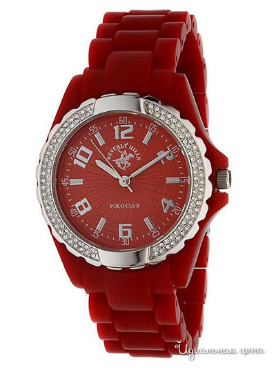 Часы Beverly Hills Polo Club, цвет Красный