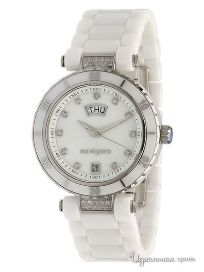 Часы Navigare, цвет серебряный