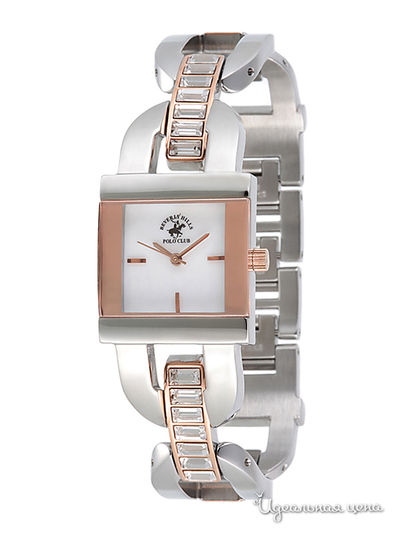 Часы Beverly Hills Polo Club, цвет бронза/серебряный