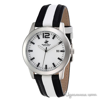 Часы Beverly Hills Polo Club, цвет черный/белый
