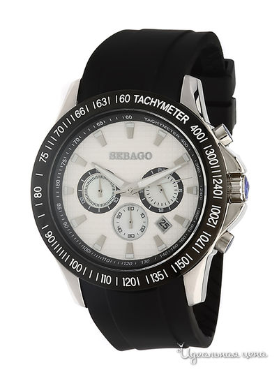 Часы Sebago, цвет серебряный / черный