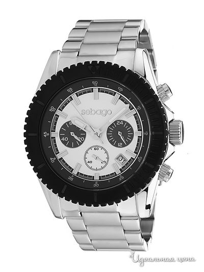 Часы Sebago, цвет серебряный