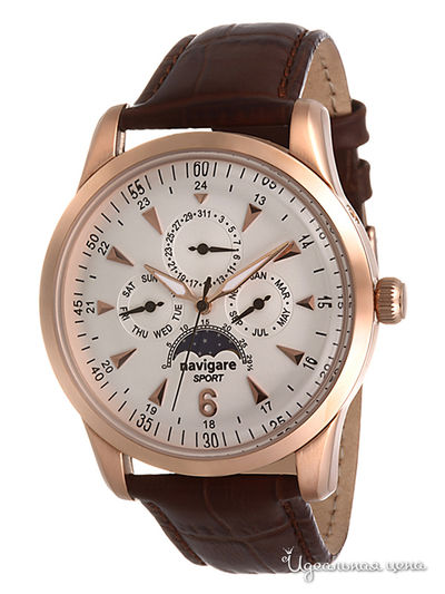 Часы Navigare, цвет розовый