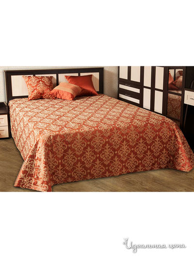 Покрывало Primavelle, цвет вензеля терракот