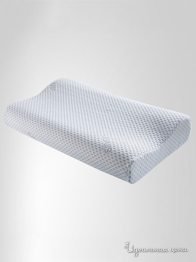 Ортопедическая подушка 47х30х10 см Primavelle, цвет белый