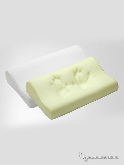 Ортопедическая подушка 47х30х10 см Primavelle, цвет белый